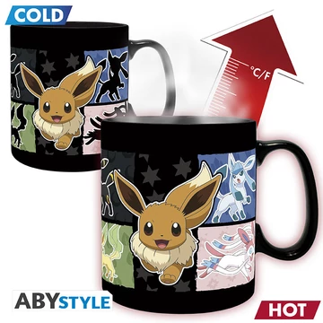POKEMON - Eevee - Hőre változó bögre