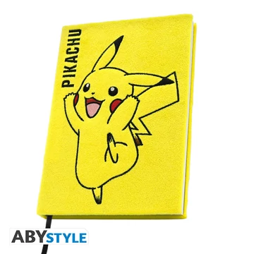 POKEMON - Pikachu Plush - Notesz A5