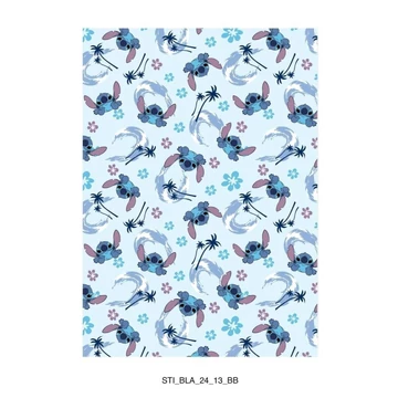DISNEY - Flanel Takaró 110x150cm - Stitch