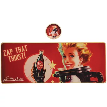FALLOUT - Nuka-Cola - XL egérpad + 1 poháralátét