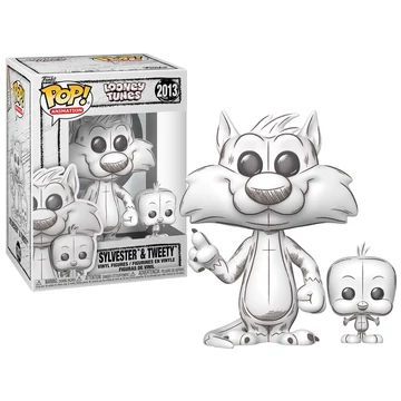 LOONEY TUNES - POP & Buddy N° 2013 -Sylvester & Tweety (Sketched Deco)