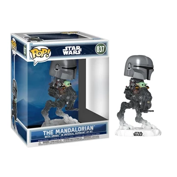 MANDALORIAN & GROGU - POP Ride DLX N° 837 - The Mandalorian AT-RT