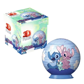 LILO &amp; STITCH - Stitch &amp; Angel - Puzzle 3D 54db
