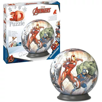 MARVEL - Avengers - Puzzle 3D - Gömb