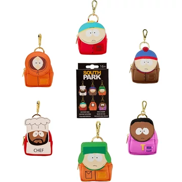 SOUTH PARK - Mini Backpack táskadísz Loungefly Mystery Box
