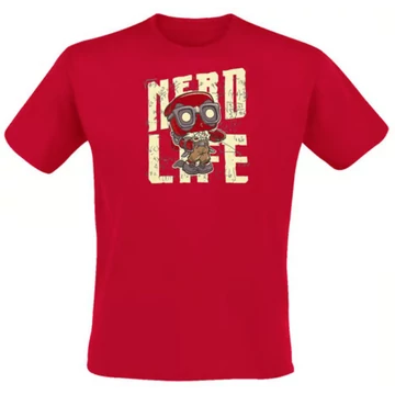 Funko Póló: Marvel - Deadpool Nerd Life - L