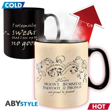 HARRY POTTER - Hőre változó bögre - 460 ml
