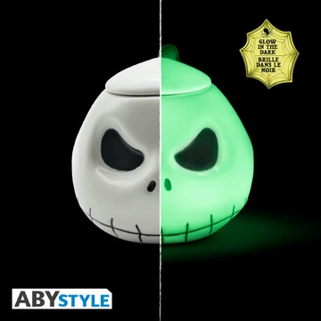 NIGHTMARE BEFORE XMAS - 3D Bögre - Jack Glow in the dark