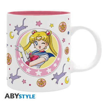 SAILOR MOON - Bögre - 320 ml - Sailor Moon &amp; Luna