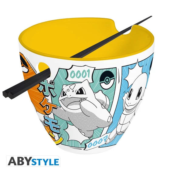 POKEMON - Ramen tál evőpálcikával