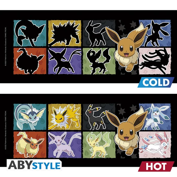 POKEMON - Eevee - Hőre változó bögre