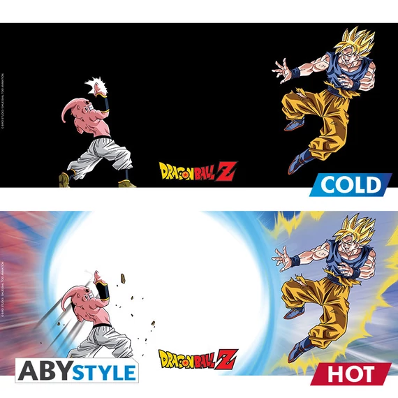 DRAGON BALL Z - Goku VS Buu - Hőre változó bögre