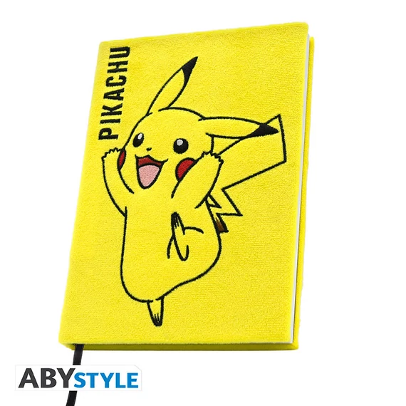 POKEMON - Pikachu Plush - Notesz A5