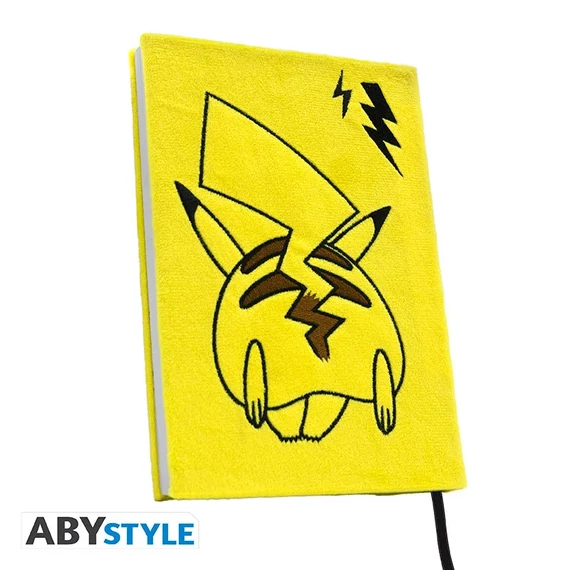 POKEMON - Pikachu Plush - Notesz A5