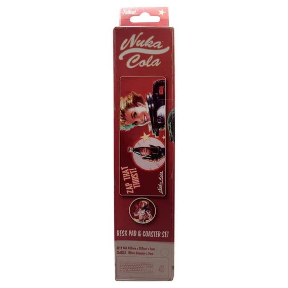 FALLOUT - Nuka-Cola - XL egérpad + 1 poháralátét