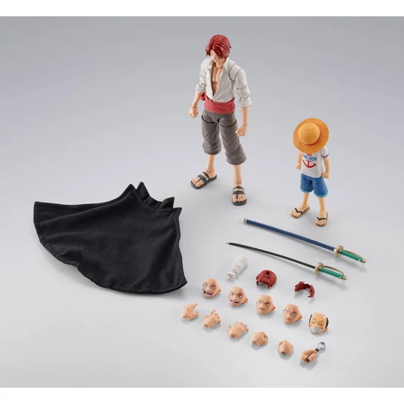 ONE PIECE - Shanks & Luffy - S.H. Figuarts 8cm
