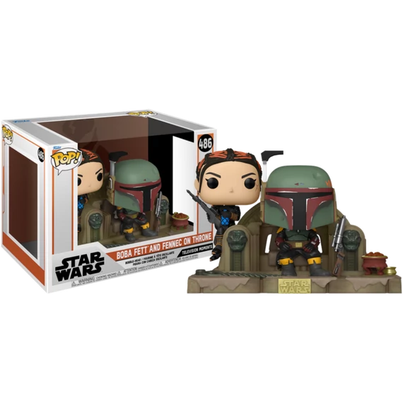 MANDALORIAN - POP MOMENT N° 486 - Boba Fett & Fennec Shand