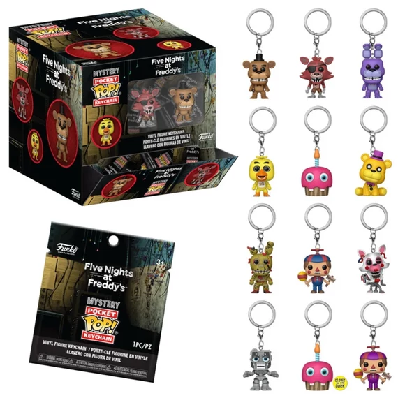 FNAF CLASSIC - Pocket Pop Kulcstartó