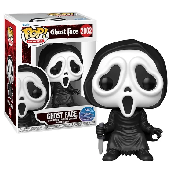 GHOST FACE - POP N° 2002 - Ghost Face (Shelf Sitter) - SÉRÜLT DOBOZ