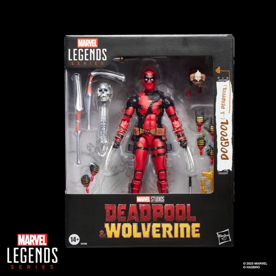 DEADPOOL & WOLVERINE - Dogpool & Deadpool - Legend Series figura