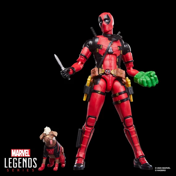 DEADPOOL & WOLVERINE - Dogpool & Deadpool - Legend Series figura