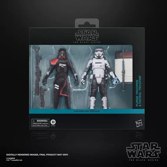 STAR WARS - Purge Trooper & Patrol Trooper - Black Series figura