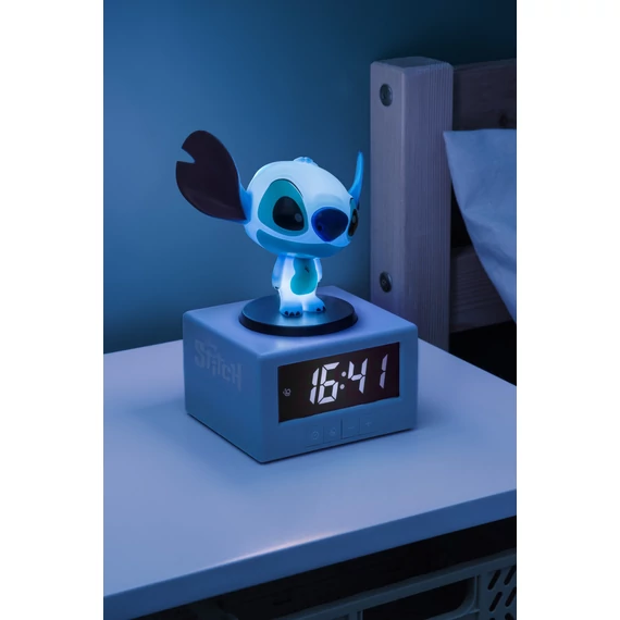 STITCH - Icon Lamp Alarm Clock 12cm