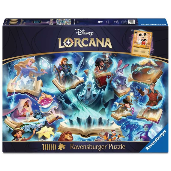 LORCANA - Sapphire - Puzzle 1000db + 1 promo kártya