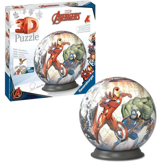 MARVEL - Avengers - Puzzle 3D - Gömb