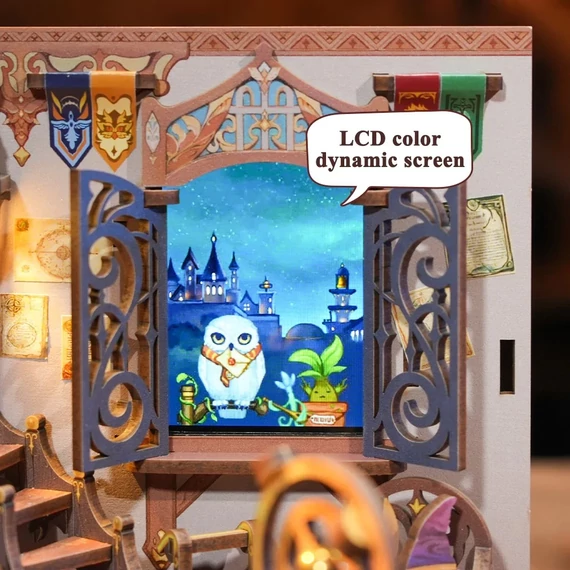 BOOK NOOK KIT - DIY- Magic Shop - 311db + LED Light