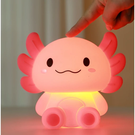 KAWAII - Axolotl - Szilikon Éjjeli lámpa