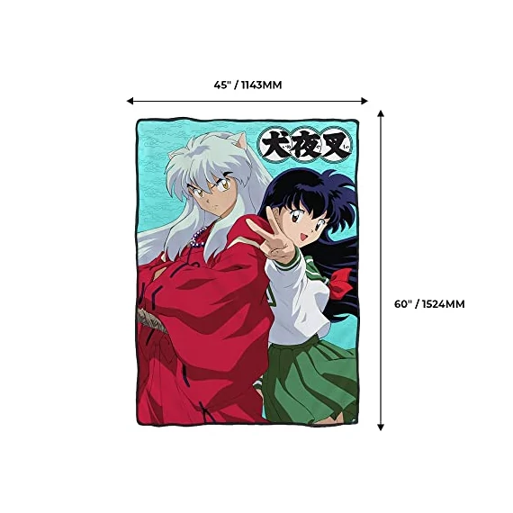 INUYASHA - Inuyasha & Kagome - Takaró 114x152cm