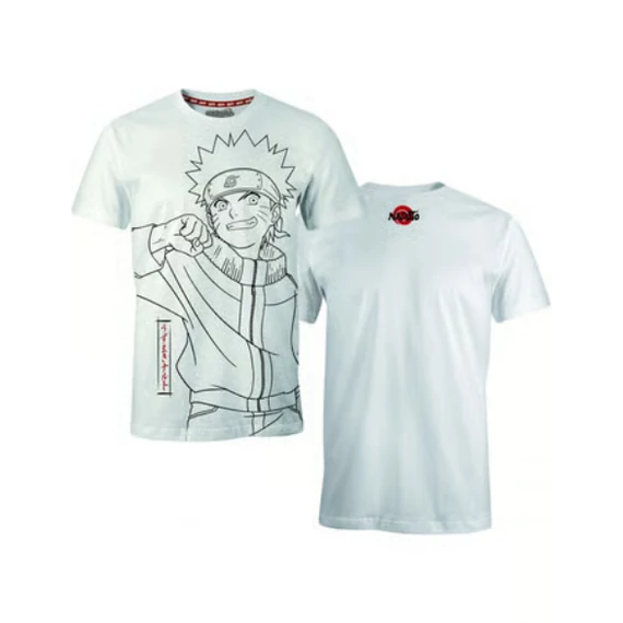 Naruto - Fehér Póló - M