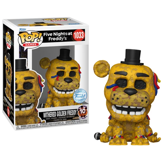 Funko POP! FNAF – Withered Golden Freddy (1033)