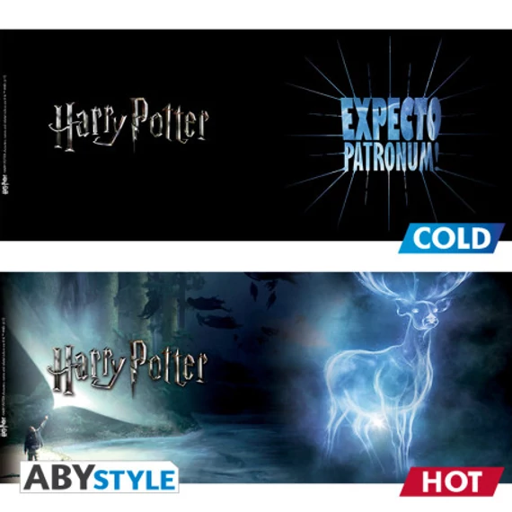 HARRY POTTER - Hőre változó bögre - 460 ml - Patrónus