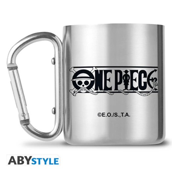 ONE PIECE - Karabiner Bögre - Luffy & Skull