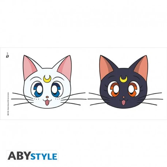 SAILOR MOON - Bögre - 320 ml - Luna & Artemis