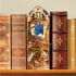 BOOK NOOK KIT - DIY- Magical library - 521db + LED Light