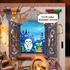 BOOK NOOK KIT - DIY- Magic Shop - 311db + LED Light