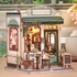 MINIATURE HOUSE - DIY- Sunny Cafe - 233pc + LED Light